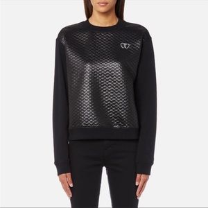 Love Moschino Quilted Crewneck NWT Size 2